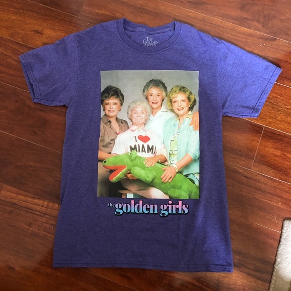 Golden Girls Purple T-Shirt Size Small - Picture 1 of 4